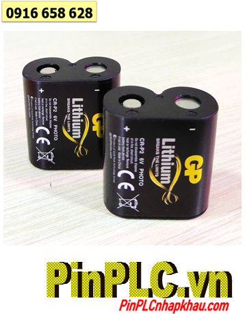 Pin GP CR-P2 Pin 2CP4036, Pin 6v Photo Lithium GP CR-P2 /2CP4036 chính hãng (Viên rời Industrial)